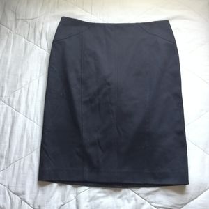 LAURA PETITES Black Pencil Skirt Work Office wear Size 10